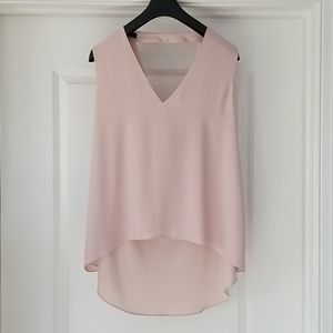 BCBGMaxAzria Blush Blouse (High/Low)